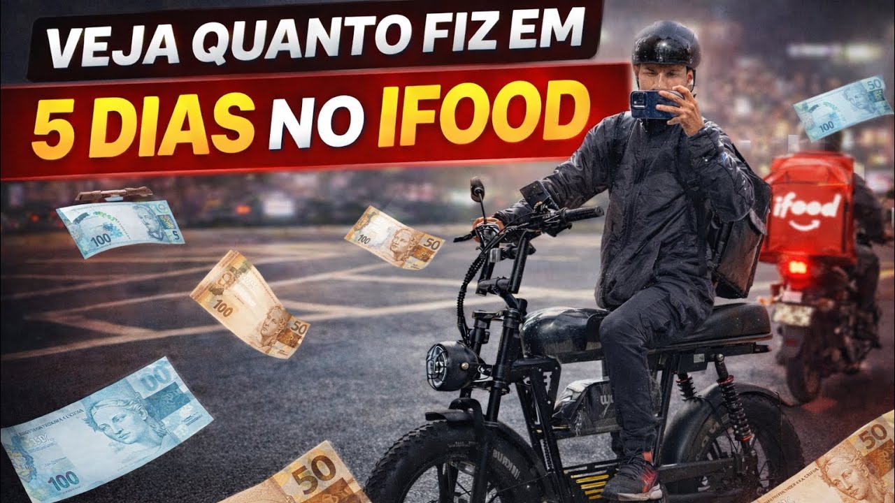 SEXTA DE UM ENTREGADOR NO IFOOD 