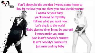 Rihanna ft  Chris Brown   Nobody's Business LYRICS)   YouTube