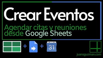 Crear un evento de Google Calendar desde Google Sheets con la ayuda de Google Apps Script