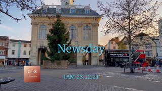 BBC Newsday intro 1am 23.12.21
