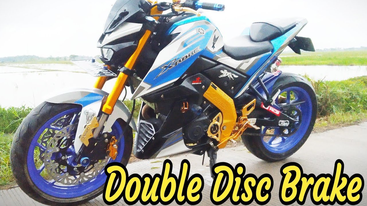 Cara pasang velg lebar v rossi di Yamaha Xabre YouTube Cara pasang velg lebar v rossi di Yamaha Xabre YouTube