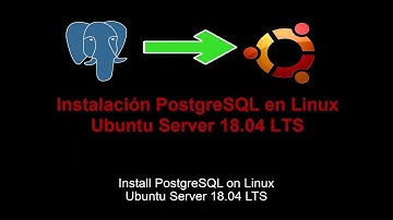 Install PostgreSQL on Ubuntu 18.04