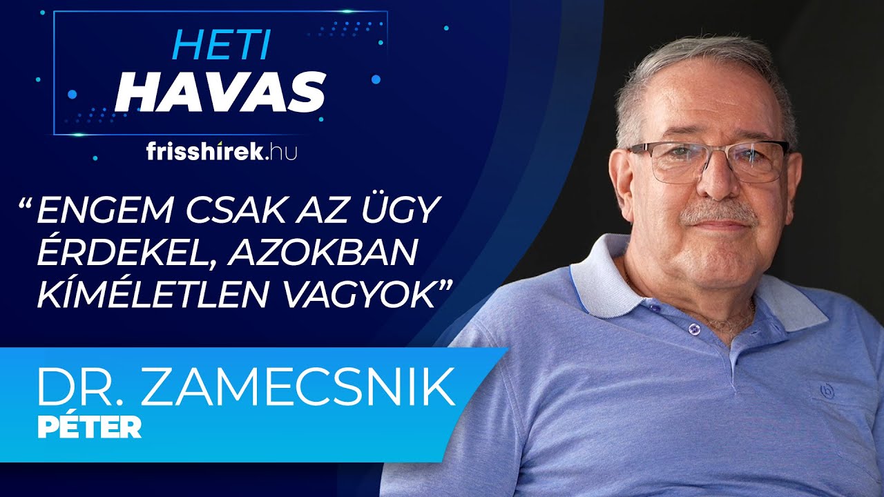 Zamecsnik Péter: „Engem csak az ügy érdekel, azokban kíméletlen vagyok”