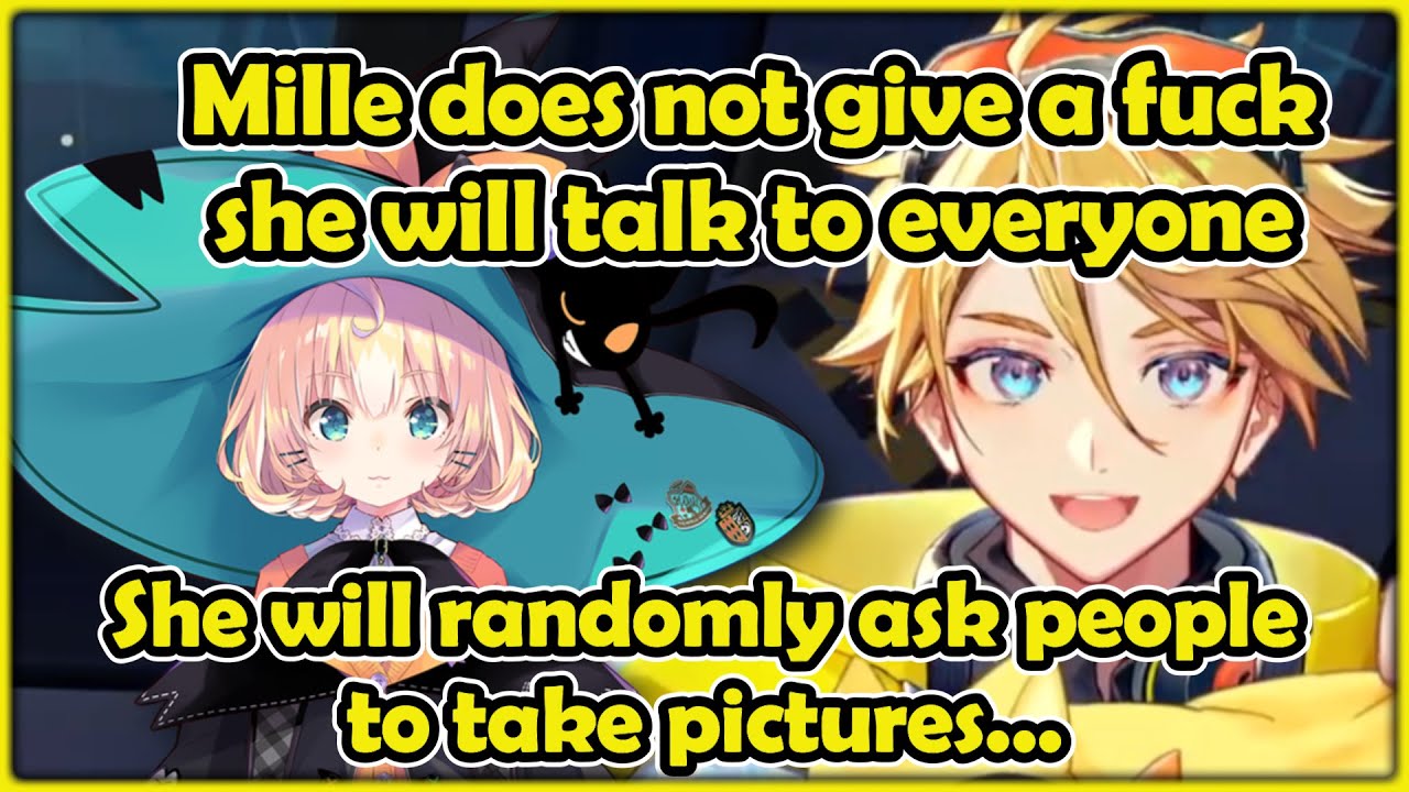 Wilson was amazed by Millie's courage to talk to anyone. She will talk to everyone she meets