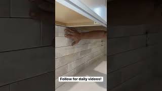 Check Out This Kitchen Backsplash Installation