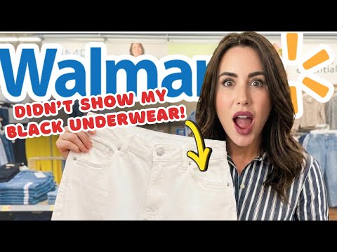 I CAN’T BELIEVE WHAT I FOUND AT WALMART! Perfect white jeans and more/ Spring try on Clothing Haul