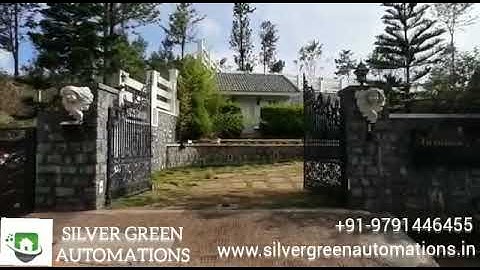 Automatic Swing Gate Ditec Italy| Silver Green Automations Coimbatore