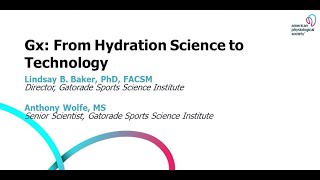 Gx: From Hydration Science to Technology