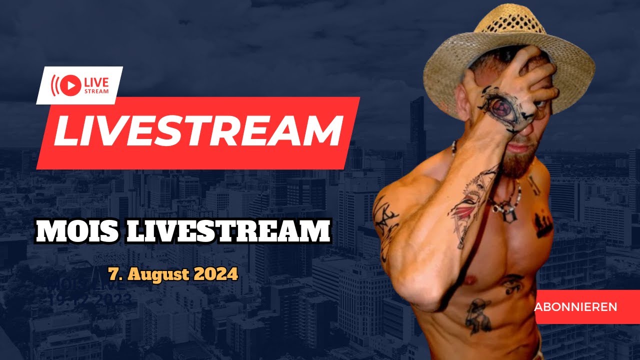 MOIS ZOIS Vollbesoffen im Livestream: Statement zu Obdachlosigkeit | 7.August 2024 #6