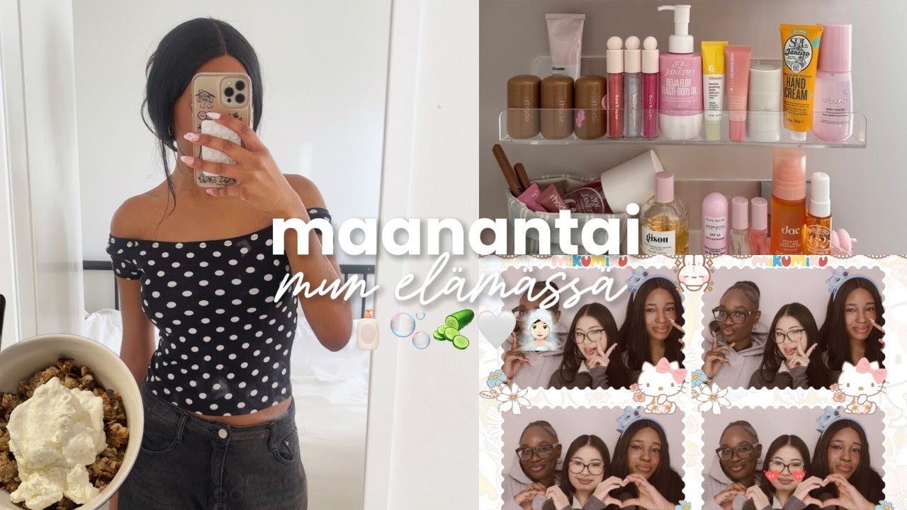 MY DAY | MAANANTAI päivä mun elämässä 💌 miltä mun perus maanantai päivä näyttää.