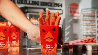 Burger King Spicy Chicken Fries Commercial [Instrumental]