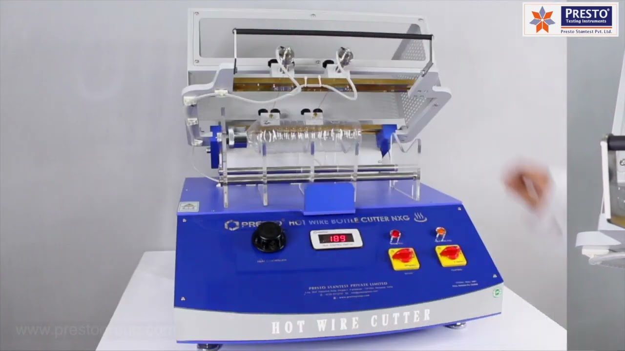 Hot Wire Bottle Cutter – NXG 2.0  Manufacturer & Supplier in India  | Presto Group