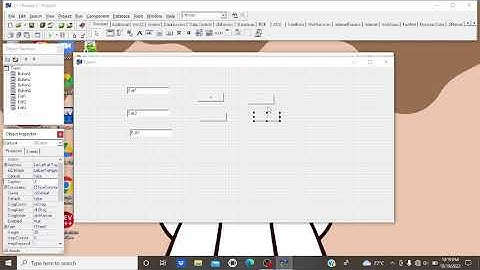 Membuat Program Sederhana Input dan Output serta Kalkulator Sederhana pada C++ Builder 6