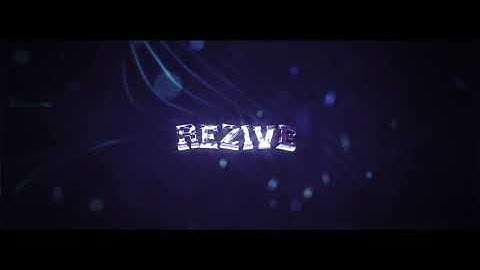 intro for rezive ft. qdz (ae) [blender & ae] ⚡ frames in desc