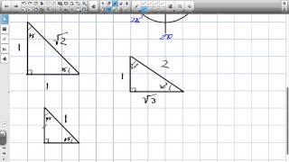 Unit Circle and Special Triangles Grade 11 University Lesson 5 4 6 9 15