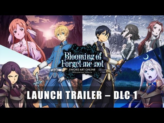 The First Major DLC for Sword Art Online Alicization Lycoris is