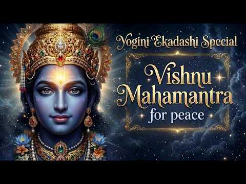 🔴 LIVE Yogini Ekadashi Special | Vishnu Mahamantra Jaap | Peace • Prosperity • Divine Blessings 🙏