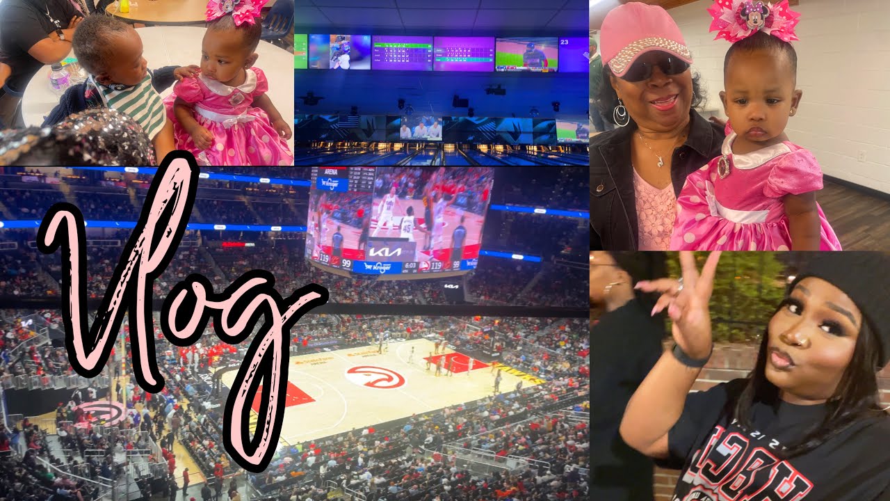 VLOG | HAWKS GAME & FAMILY DAY | QUEEN JA’VON - YouTube