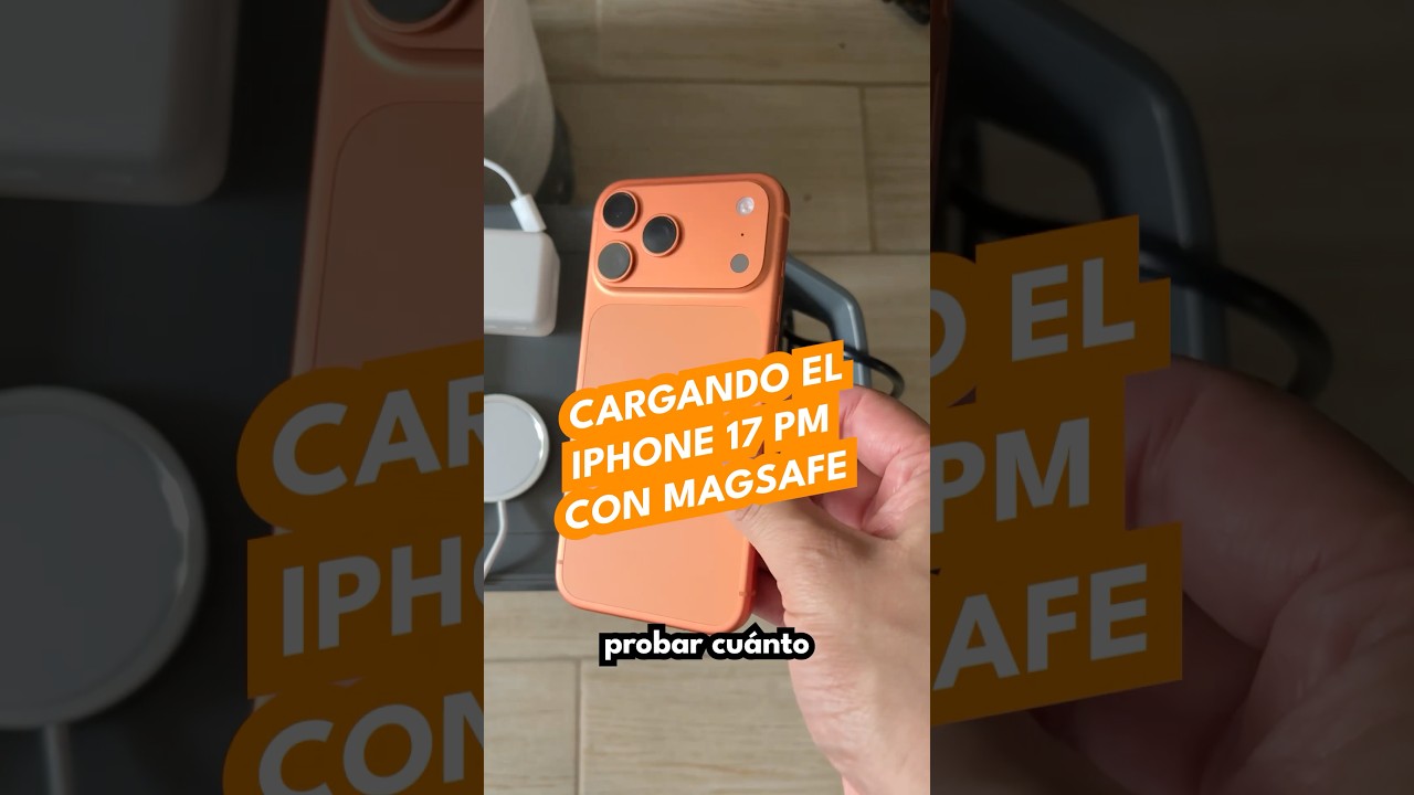 iPhone 17 Pro Max | Prueba de carga con MagSafe