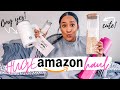 HUGE AMAZON HAUL 2020 // random AMAZON must haves everyone needs | SHANELLE RENEE