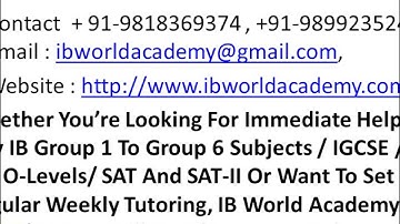 IB MATHS TUTOR IN GURGAON