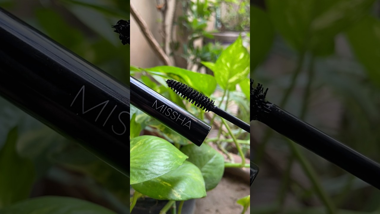 Korean Makeup Review Missha 4D Mascara #makeup #beauty #foryou #viral #review #korea #trending #fyp