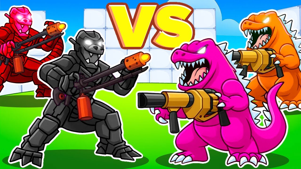 GODZILLY vs MECHA KAIJU v Robloxu! (Roblox Rivals)