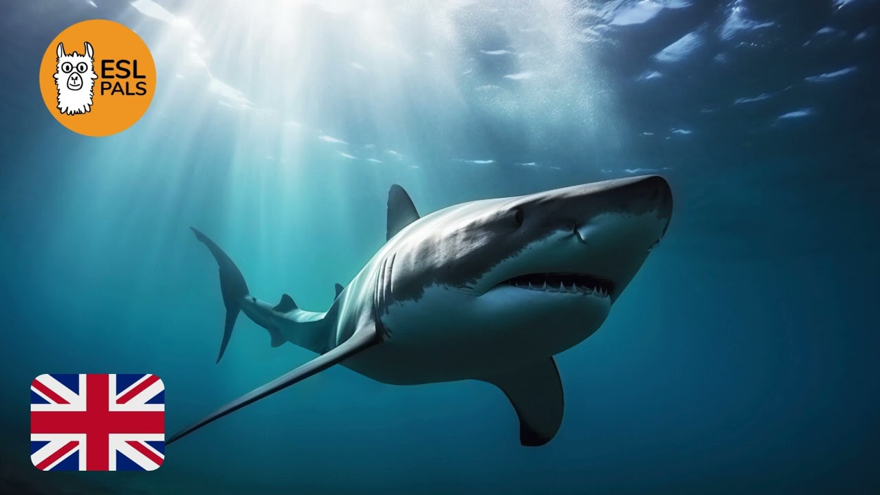 Sharks, Tuna, Clownfish | A2-B1 ESL Listening Practice | ESL Pals