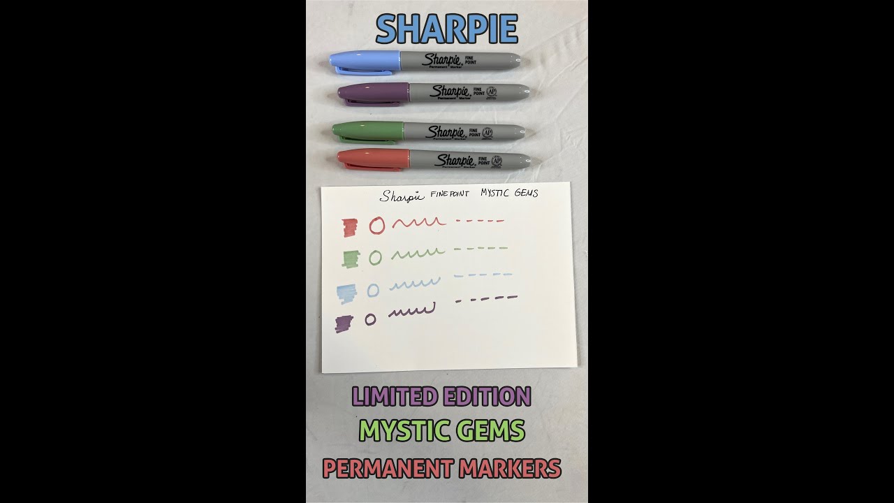 Sharpie Mystic Gems Permanent Markers
