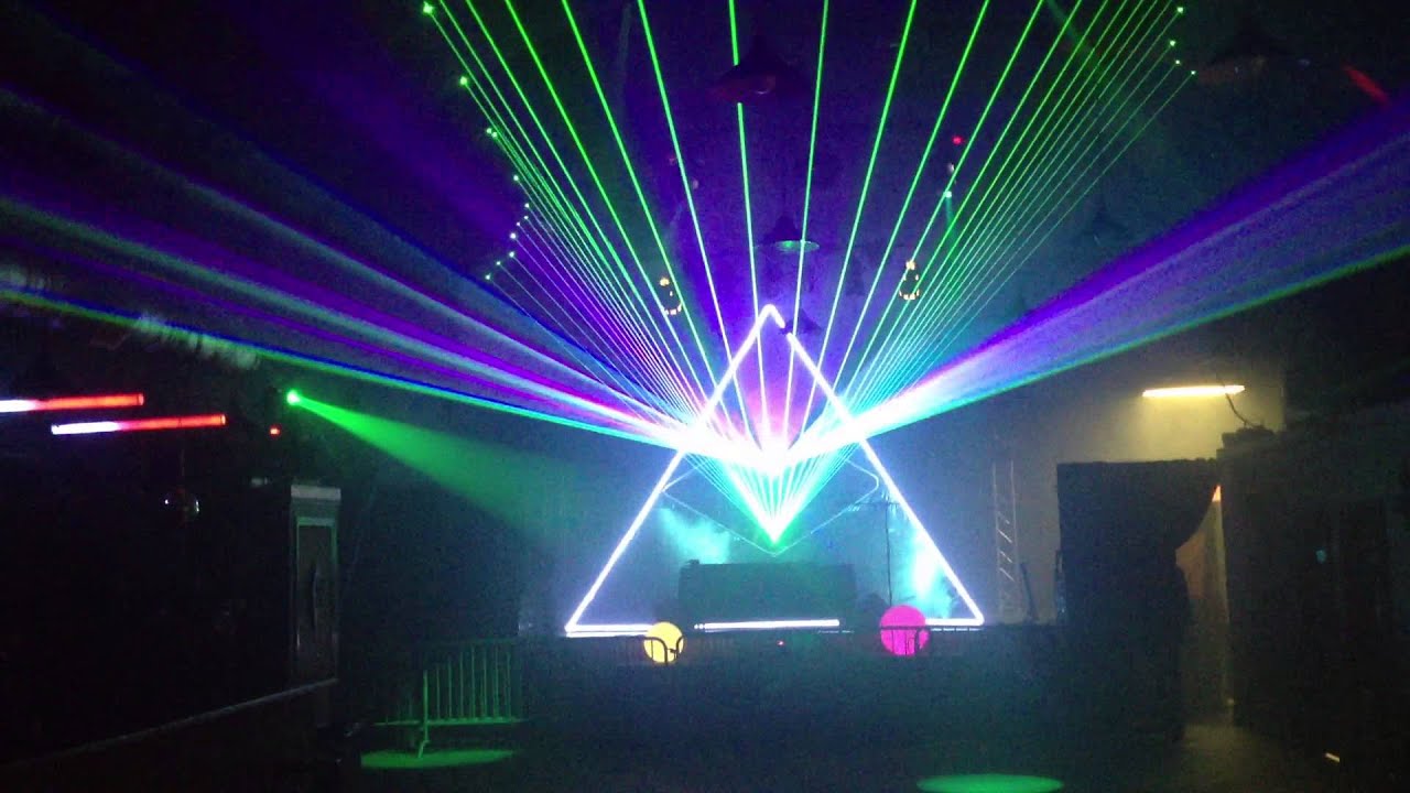 Midnight Conspiracy's Lasers + soundcheck to "Conquest"
