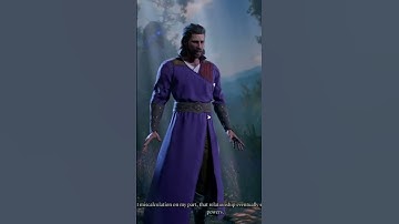 #Gale #BG3 character creation intro