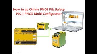 How to go Online PNOZ Pilz Safety PLC | PNOZ Multi Configurator