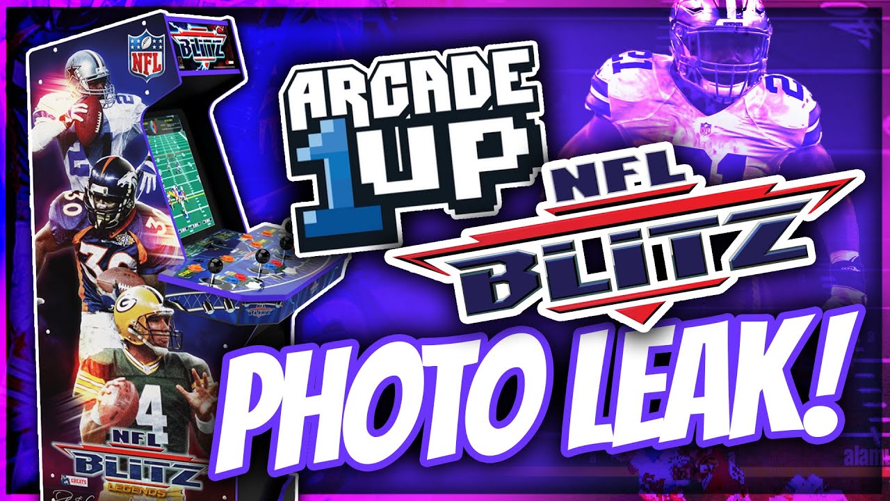 Arcade1Up NFL Blitz PHOTO LEAK?! WOW!!!