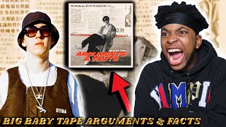 FIRST TIME REACTING TO BIG BABY TAPE ARGUMENTS & FACTS EP || NEVER DISAPPOINTS (RUSSIAN RAP)