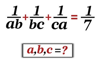 Een vraag voor het toelatingsexamen van "Harvard University" oplossen | a=? , b=? , c=?
