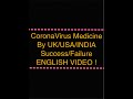 CoronaVirus COVID-19 CURRENT SITUATION  IN UK/INDIA/USA |MEDICINE  Success/Failure| Astrologically.