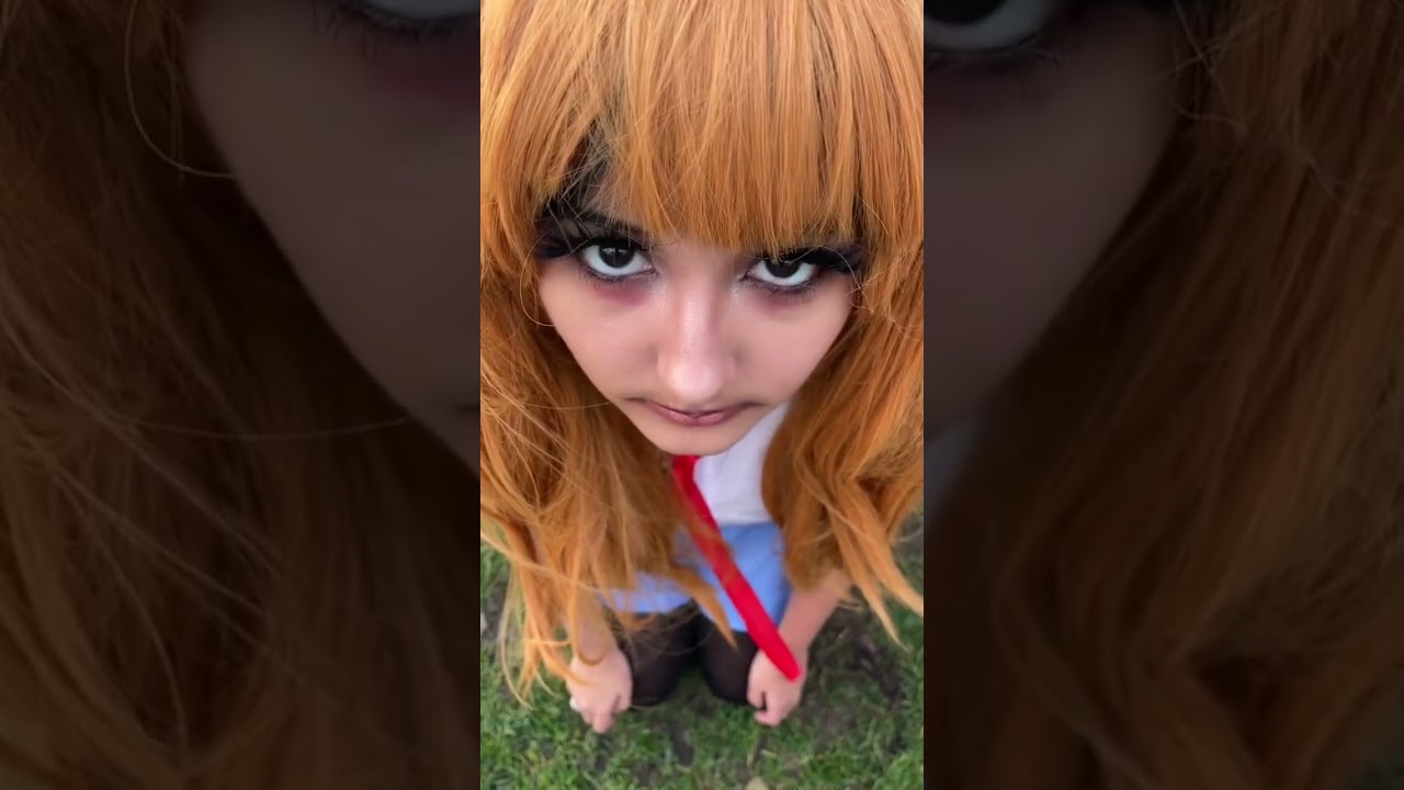 yumeko gets chased REAL #cosplay #youtubeshorts #kakegurui #yumeko