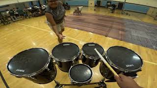 EHFS Indoor Percussion 2023 "Welcome Home" | Tenor Cam | Jackson Williams