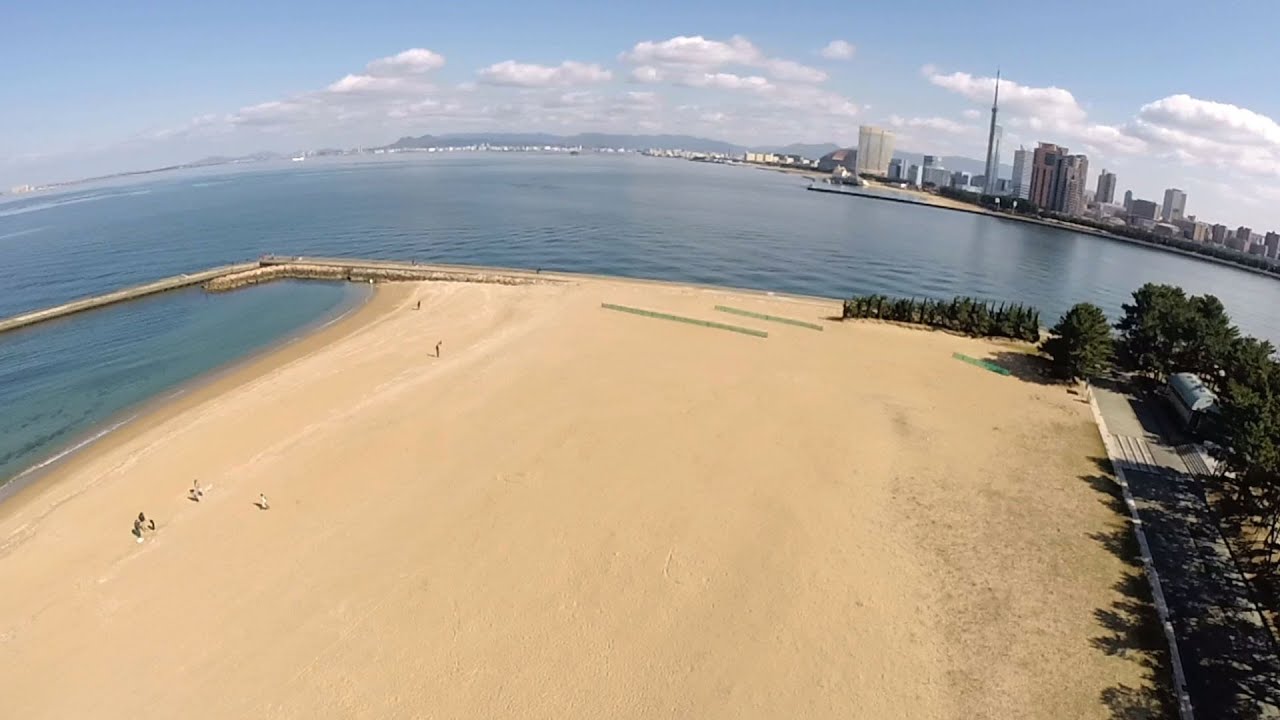 マリナタウン海浜公園 空撮15 Youtube