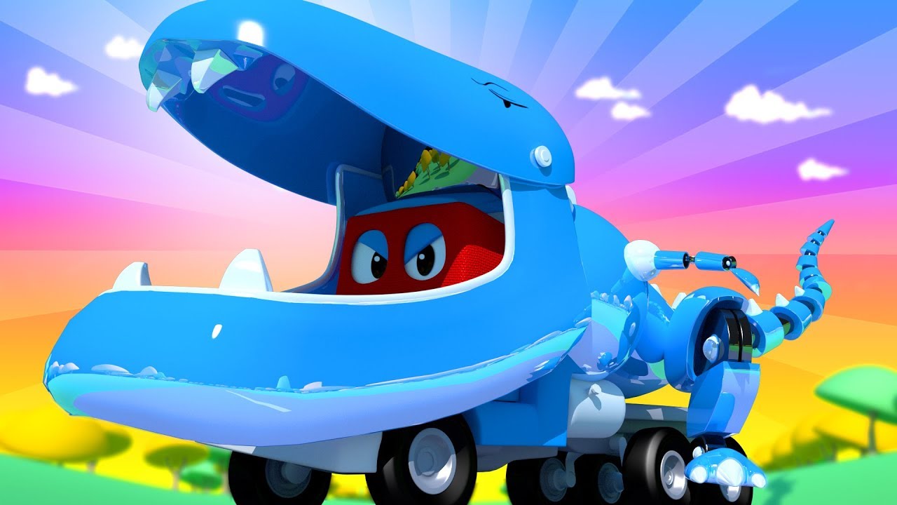 Carl der Super Truck - Der Ski Lastwagen und die Kleinen - Autopolis 🚒 Cartoons für Kinder 🚓