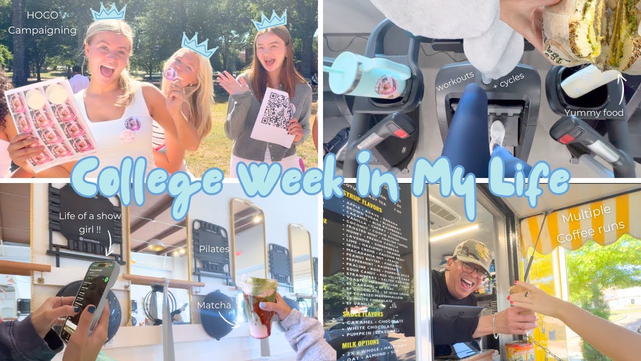 College Week in My Life at Ole Miss 💕 | Workouts, Coffee Runs, Homecoming Campaigning & Kappa!