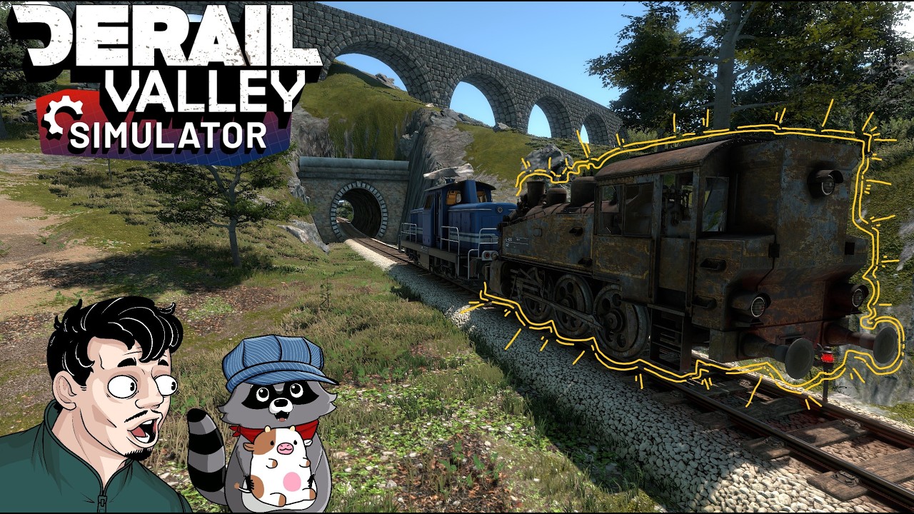 YO LETS GO IT'S TRAIN TIME | Derail Valley - YouTube