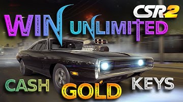 Win Unlimited Cash, Gold and Keys in CSR2 - 2021 UPDATE