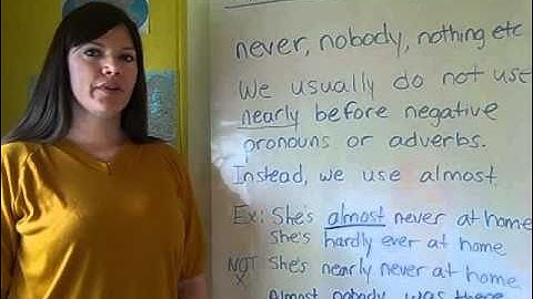 ESL  Lesson:  Almost, Nearly and Practically