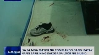 Saksi: Isa sa mga mayor ng Commando Gang, patay nang barilin ng kakosa sa loob ng Bilibid