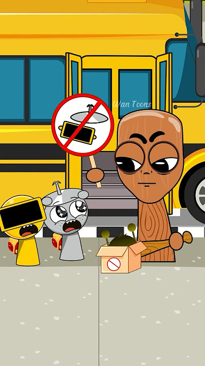 POV: Black won’t let students bring dangerous items on the school bus – Part 4 || Incredibox Sprunki