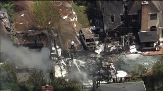 Fire Destroys Two West Harris County Homes