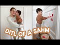 DAY IN THE LIFE OF A MOM | Valentine&#39;s Sensory Play + IKEA Kitchen Makeover