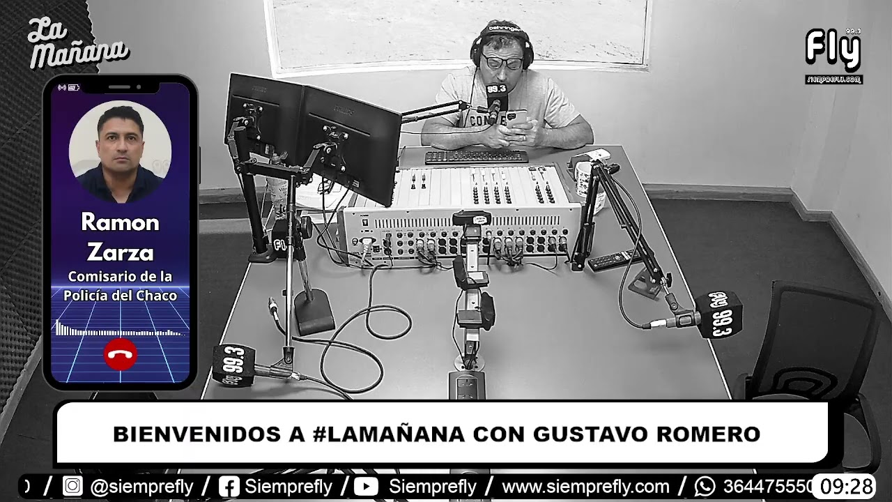 🔴𝗖𝗢𝗠𝗨𝗡𝗜𝗖𝗔𝗖𝗜𝗢́𝗡 𝗧𝗘𝗟𝗘𝗙𝗢́𝗡𝗜𝗖𝗔┃Comisario Ramón Zarza - Jefe de la Div. 911 de Pcia. Roque Sáenz Peña