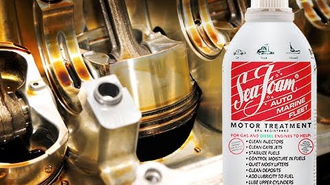 How to add Sea Foam to crankcase oil